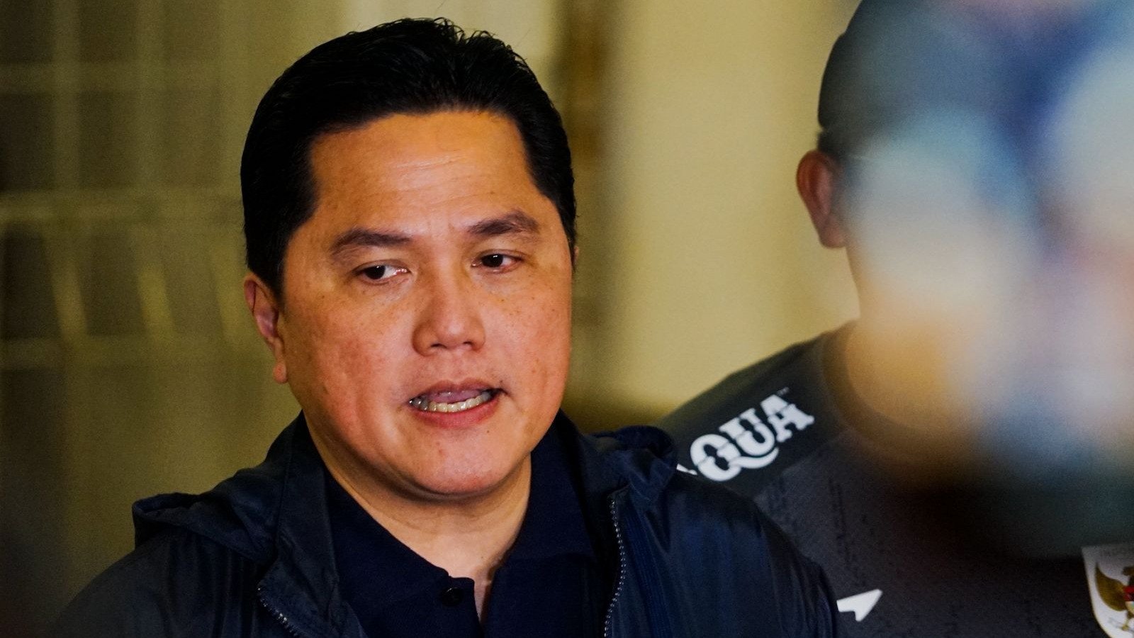 Erick Thohir memberi keterangan soal uji coba Timnas Indonesia lawan Kuwait dan Lebanon.