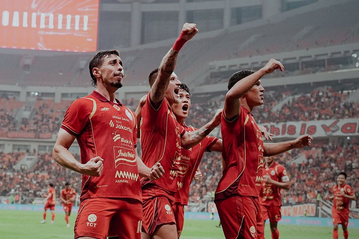 Persija Jakarta vs Arema FC di laga uji coba pramusim 2025